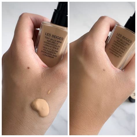 chanel les beiges healthy glow foundation hydration & longwear|Chanel Les Beiges boots.